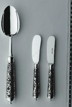 Butter spreader in sterling silver - Ercuis